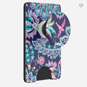 Vera Bradley French Paisley PopSockets Popwallet